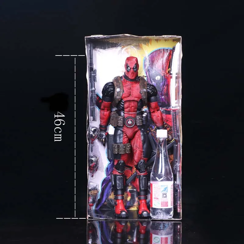 

X-war deedpool die-to-wear model joints can be done oversized 50cm PVC material children's toys gifts ornaments collections