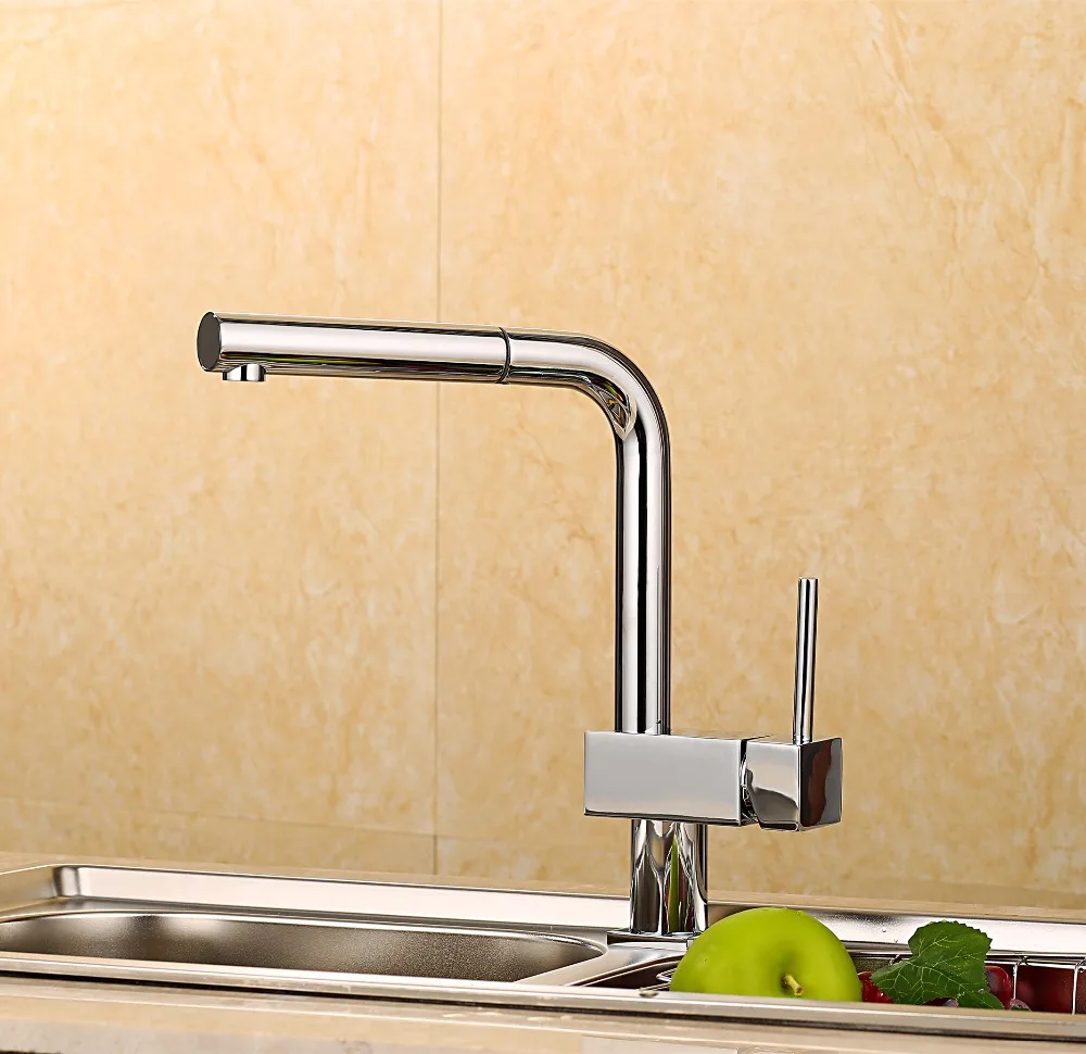 Hot Sale Fashion Creative Pull Out Kitchen Faucet/ Brass Material