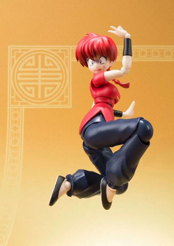 PrettyAngel-подлинный Bandai S.H. Figuarts-Ranma Saotome(девушка) Ranma 1/2 фигурка