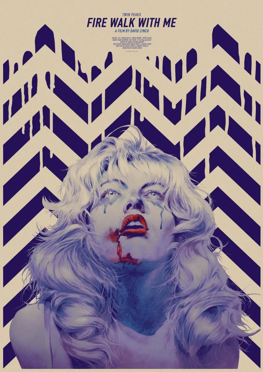 Постеры TWIN PEAKS прозрачные настенные наклейки с изображением украшение для дома