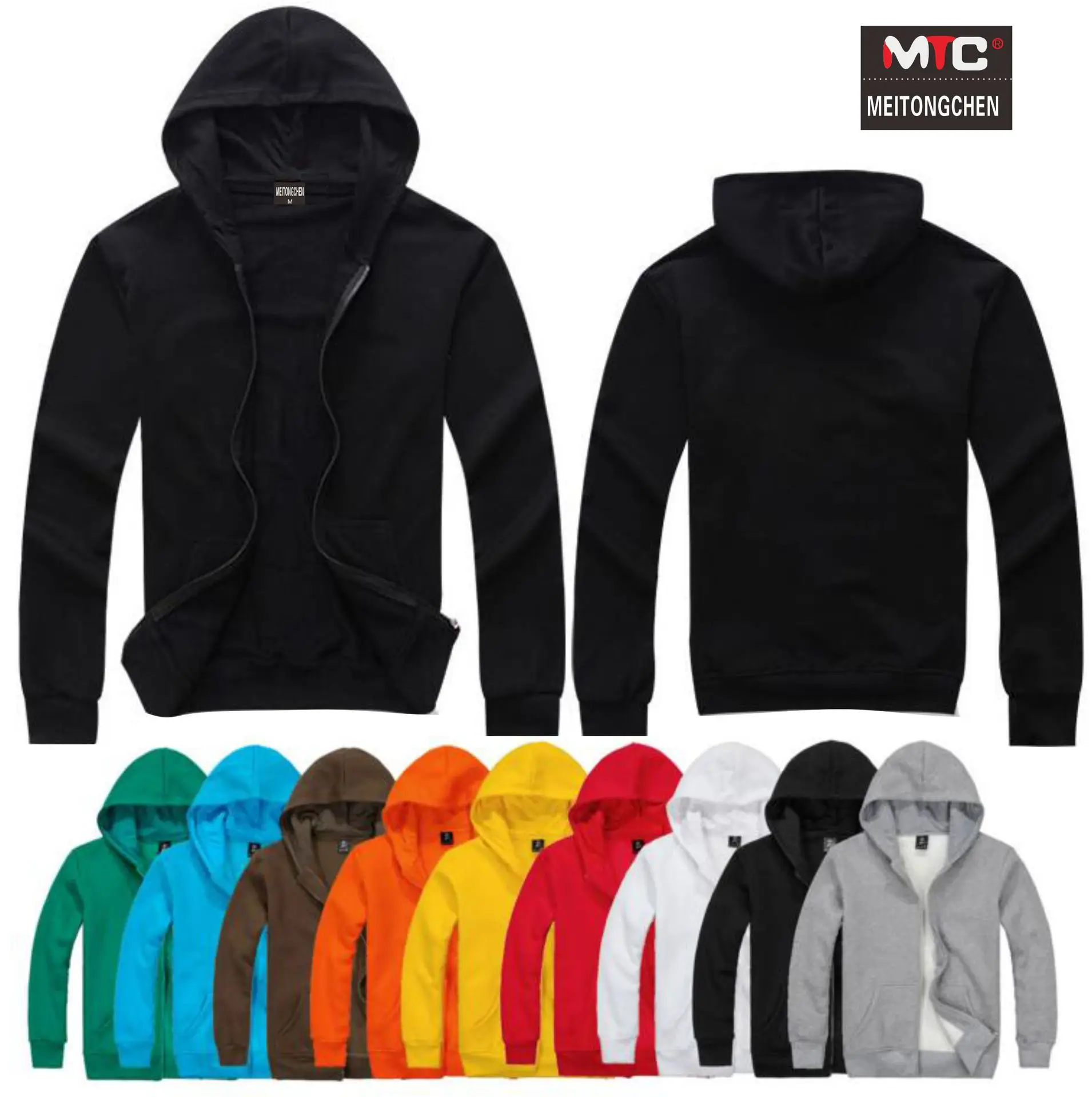 

men hoodies & Sweatshirts solid color cotton hoodie men 2018 plus size S-4XL