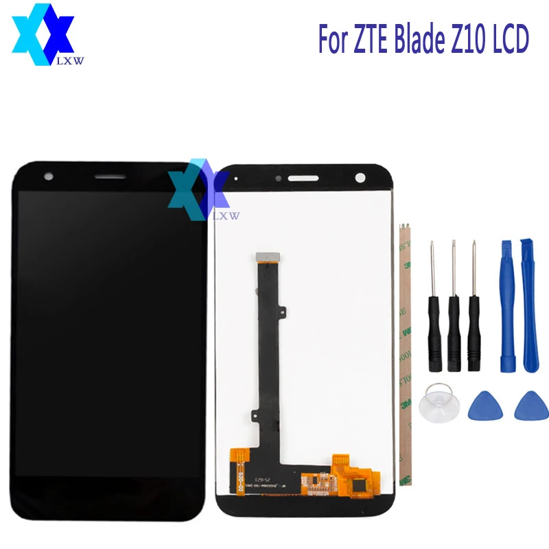 Zte Blade 10 Display Reparatur Kosten For ZTE Blade Z10 LCD Display +Touch Screen Panel Digital Replacement