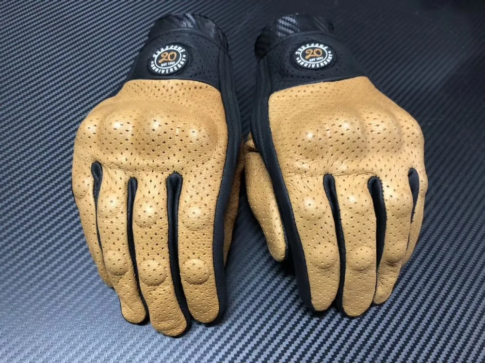 FUYILONG leather glove  brown 1