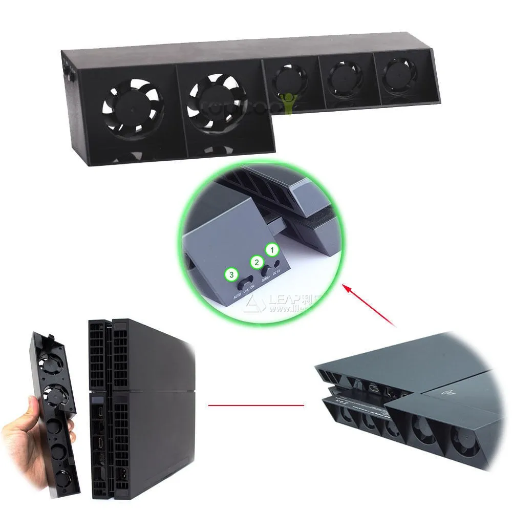 Vertical-Controller-Charger-Dock-Stand-U````SB-Cooling-Super-Turbo-5-Fan-Cooling-for-Sony-PS4-Playstation