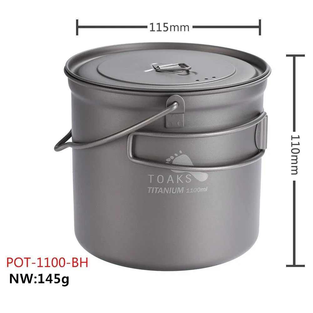 titanium cook pot backpacking