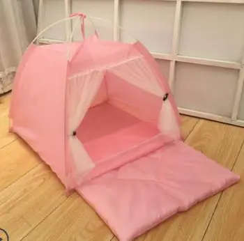 

New style summer portable foldable pet tent playpen outdoor Indoor tent for cat small dog puppy tents cats nest toy house