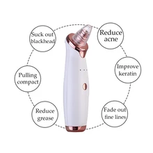 Электрический вакуумный очиститель пор для удаления угрей, акне экстрактор USB Перезаряжаемый инструмент для очистки пор прибор для ухода за лицом
