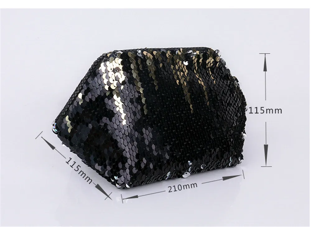 DEZEMIN блестка Blingbling сумка для ужина косметичка портативная макияжная сумка