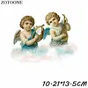 Patches Iron On Patch Pretty Angel Patch Diy Decoration Easy Print By Household Irons Parches Ropa A-Level Washable Patch C ► Photo 3/5