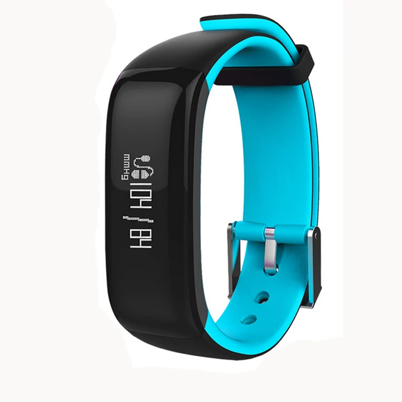 P1 Smartband Watches Blood Pressure Bluetooth Smart Bracelet Heart Rate Monitor Smart Wristband Fitness for iOS Android Phone