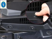 Nuovo Stile Per La Renault Kadjar 2016 2017 2018 Motore Di Plastica Magazzino di Ingresso Dell’aria Coperchio di Protezione Anti-blocco Trim 1 pezzo