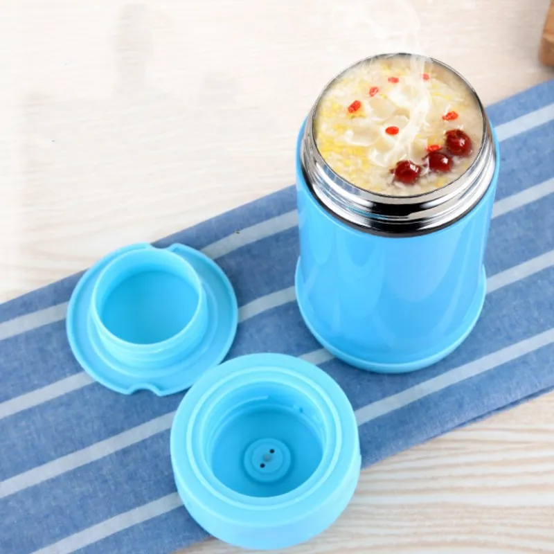Stainless Steel Food Thermos Mug Braised Beaker Mini Bucket Vacuum