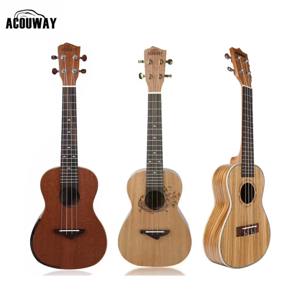 Acouway 21 &quotГавайские гитары укулеле 15 Лады 4 Strings акустическая струнные музыкальный