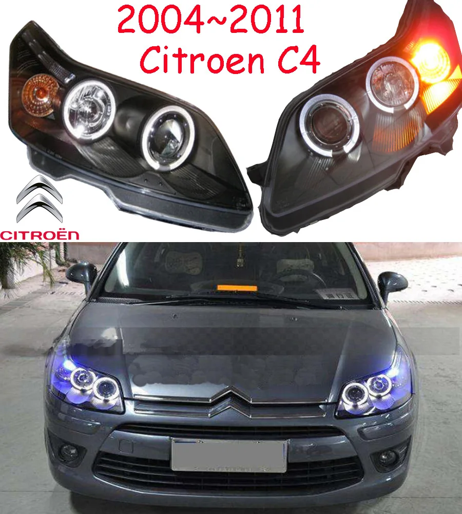 Citroe C4 headlight,20042011,Fit for LHD,Free ship!Citroe C4 fog light