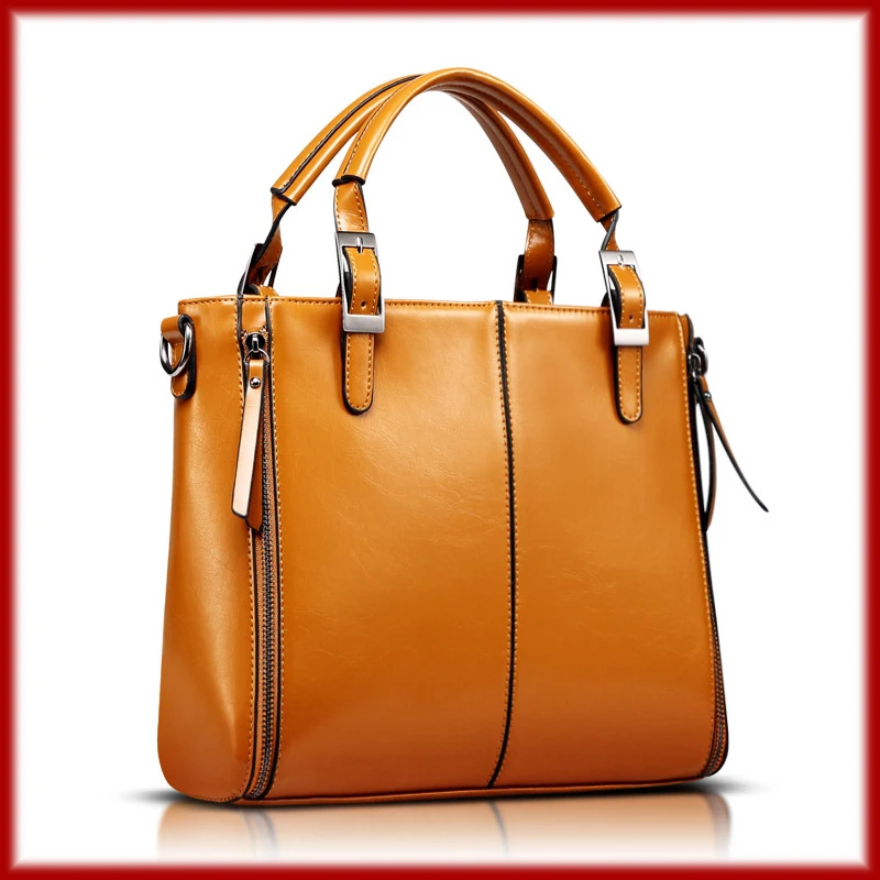 

HOT!!! Women Leather Handbags Fashion Shoulder Bags Bolsas Femininas High-grade Women Messenger Bags Retro Style Tote JLN119