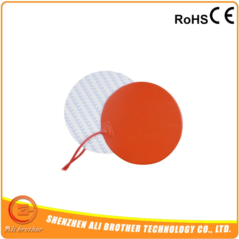 

Dia.330MM 230V 350W Silicone Heated Pad with 3M Adhesive and 100K Thermistor, 3d Printer Heater Bed