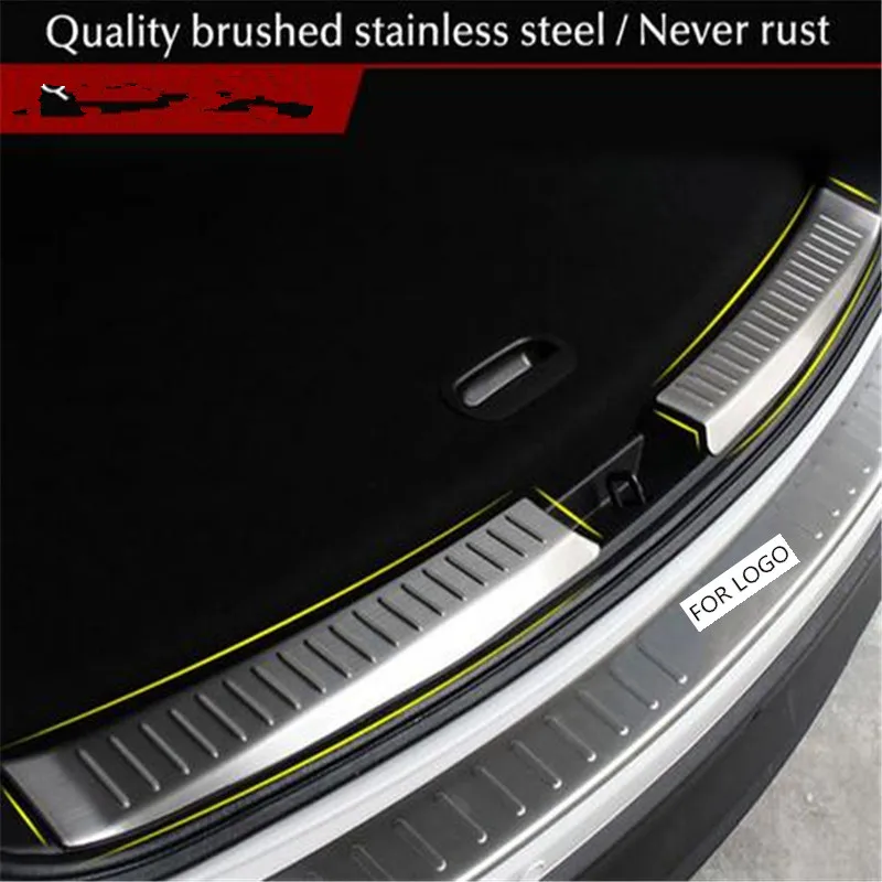 

For Mazda CX-5 CX5 2012 2013 2014 2015 2016 Stainless Steel Inner Rear Bumper Protector Sill Trunk Trim accessories CAR styling