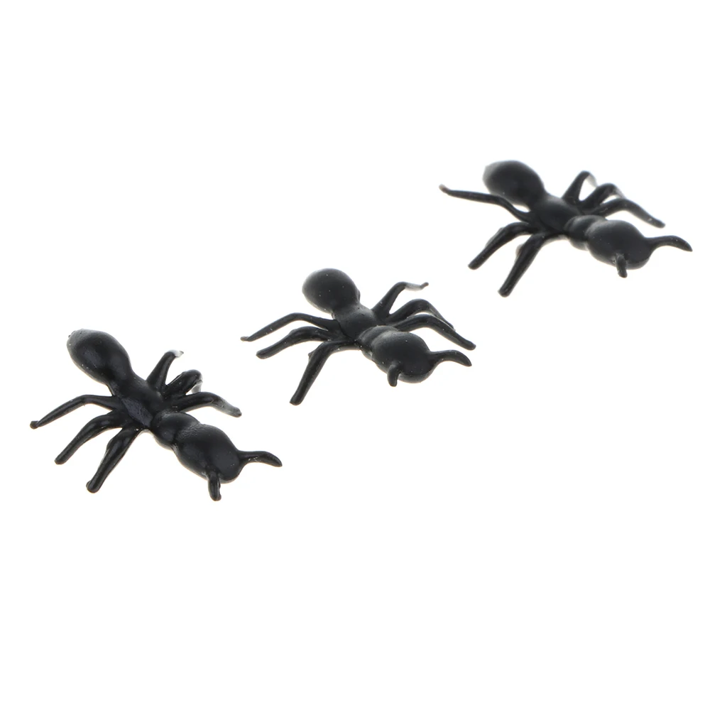 100 pcs Simulated Insect Mini Ants Figure Party Supplies Kids Bag Fillers Children toys Funny Science Educational For Kids