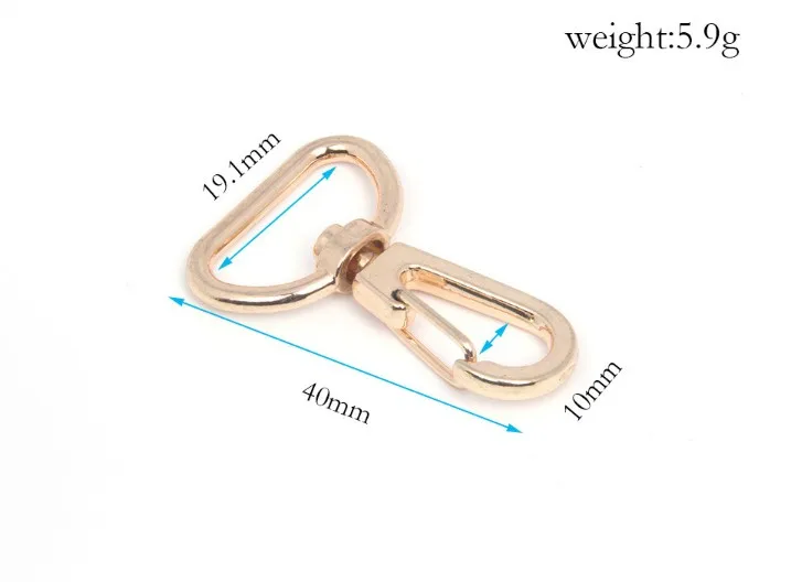 

3/4 inch gun trigger snap, bag hardware accessories, handbag hook swivel clasp Dog clip Hook Metal Clip Buckle, Swivel clasp