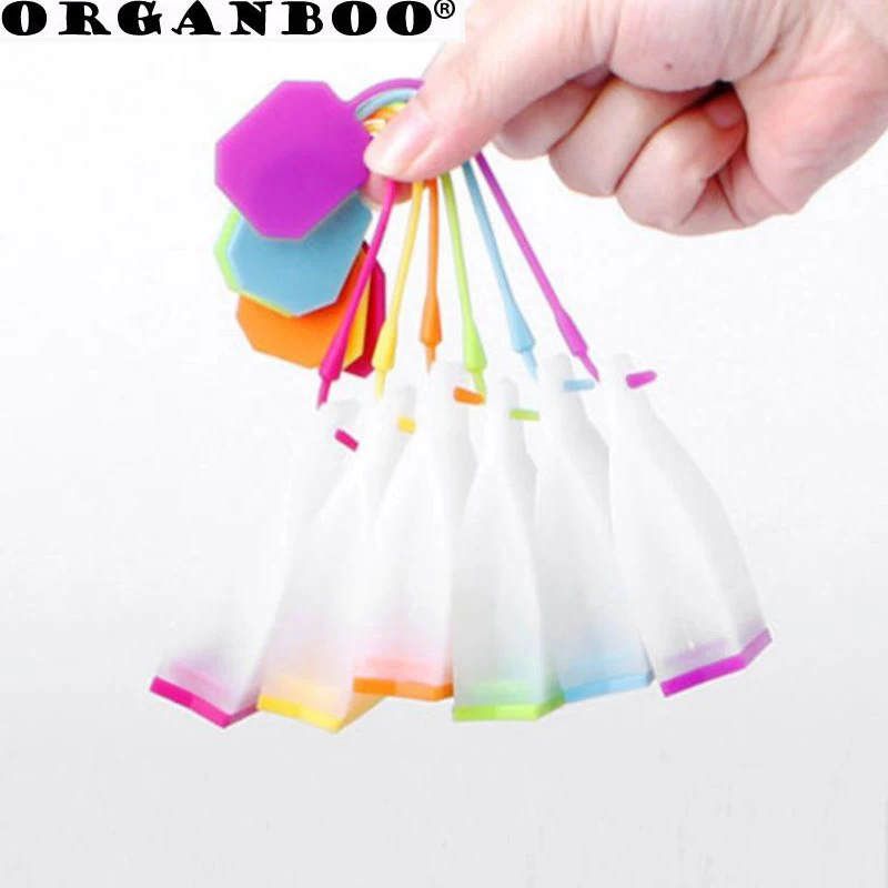 

Food-grade Silicone Tea Bag Tea Infuser Tea Strainers High Temperature Resistance Herbal Tea Infusers Random Color