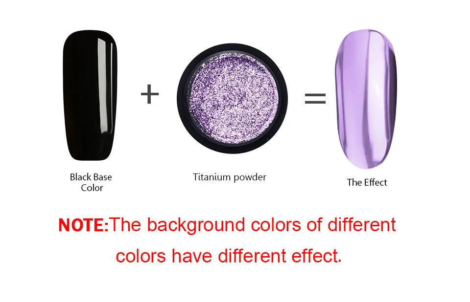 Saviland 0,2 г ногти с uv-фильтром зеркало титановые Порошковые блестки металлический эффект блеск розовое золото серебро гель маникюр украшение