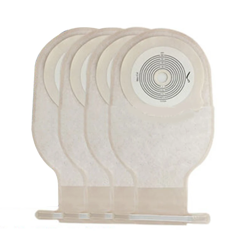 10 Pieces Brace & Support Drainable Colostomy Bag Open Pouch Ostomy
