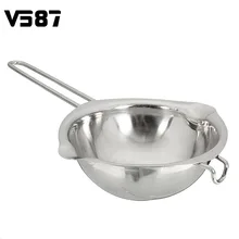 De Acero inoxidable de Mantequilla de Chocolate Melting Pot Tazón de Leche Verter Tazón Cocina Gadgets Helper Para Hornear Panadería Hornear Utensilio