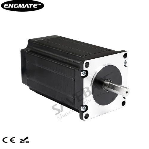 

ENGMATE EMA232-10030S4 Nema 23 CNC Router Stepper Motor 4 Wire Single Shaft