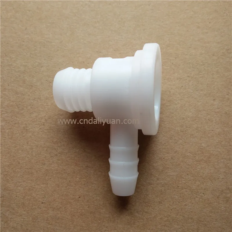 Высокое качество пластиковом черном/белом ID8 односторонний клапан невозвратный клапан одноходовой клапан воздушный насос вакуумный обратный клапан для автомобиля-1 шт