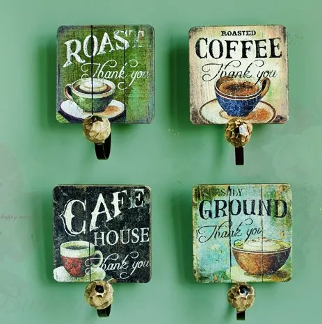 American Country Style Retro Cafe Bar Clothing Shop Wall Home Furnishing Living Room Decorative Wooden Clothes Hook American Country Style Retro Cafe Bar Clothing Shop Wall Home Furnishing Living Room Decorative Wooden Clothes Hook