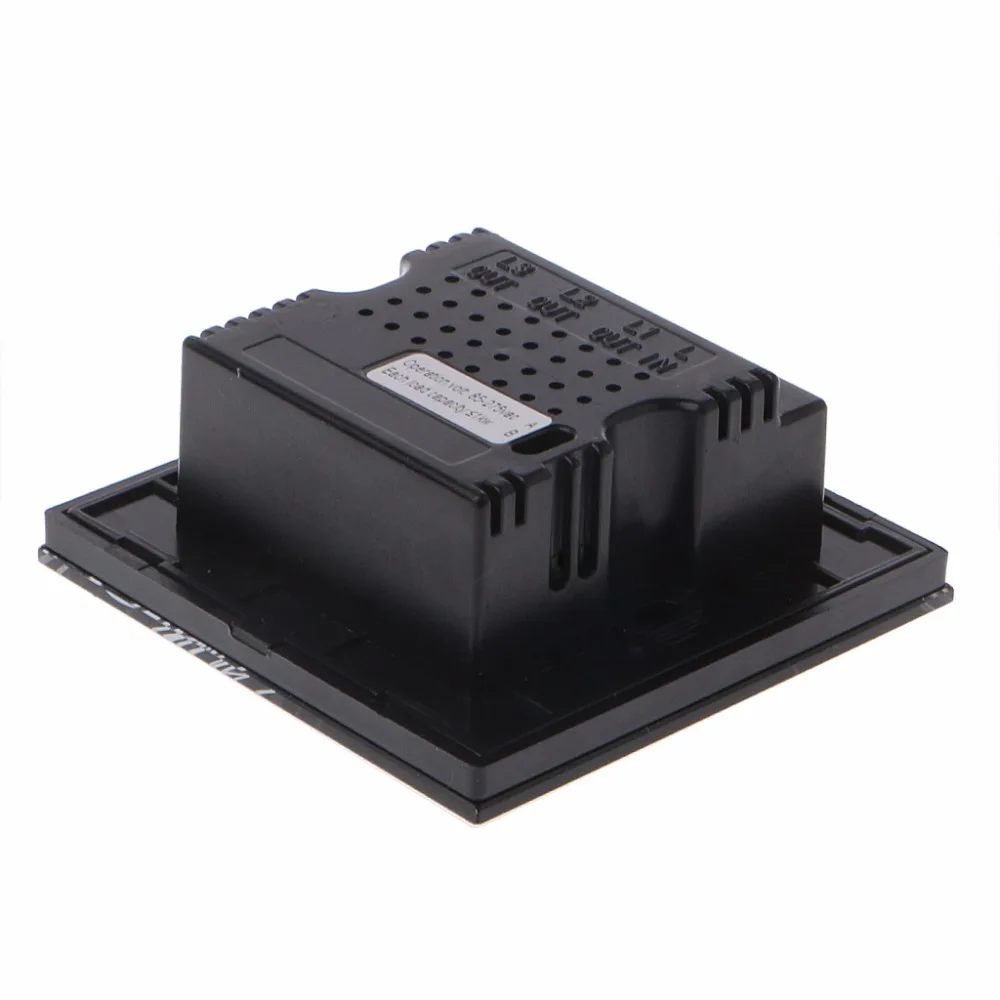  BGEKTOTH Wall Light Touch Switch Smart Home Automation Multi Function Glass Panel 86Type Black Whit - 32845867918