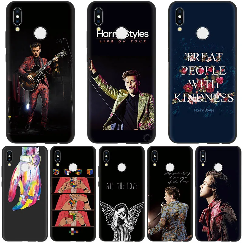 

Harry Styles Tattoos One Direction Case For Huawei P20 Pro P8 P10 P9 Lite mini Case For Huawei Mate 10 20 Pro Lite Black Case