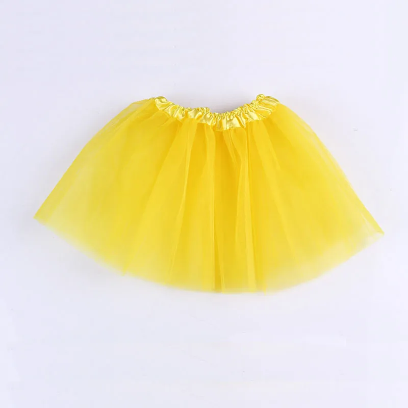 Summer Baby Girl Clothes Yellow Pink Tutu Skirt Kids ...