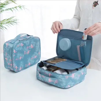 

Portable Cosmetic Bag Large-capacity Hand Storage Bag Korea Simple Small Waterproof Travel Portable Wash Square Bag