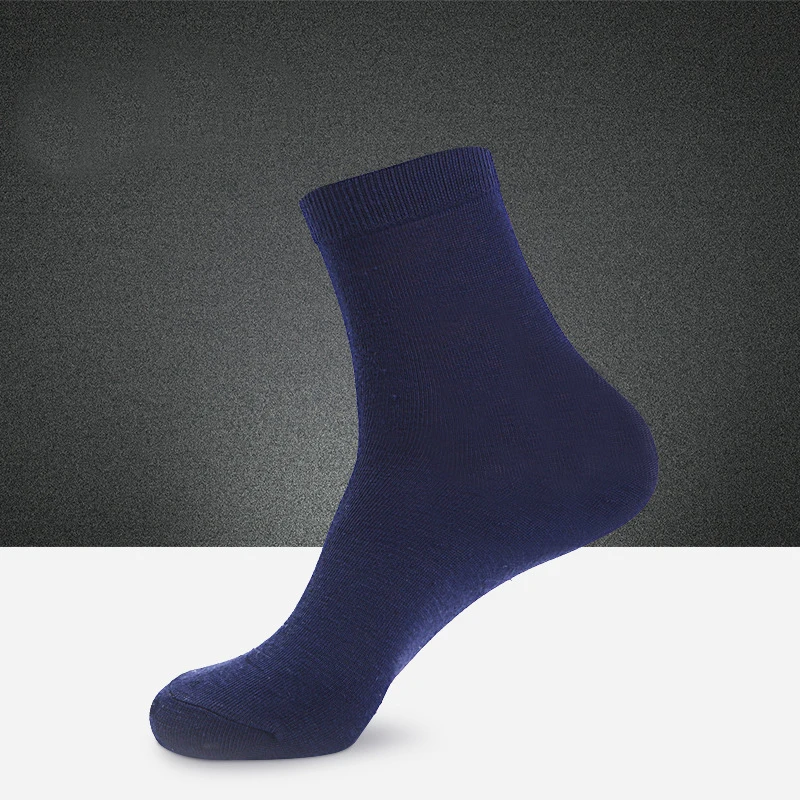 1 пара мужских коротких носков простые однотонные хлопковые повседневные деловые носки удобные носки для здоровья дышащие мужские длинные
