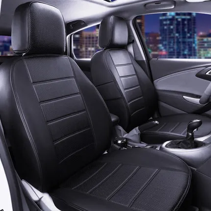 Чехлы на сиденья для Lexus rx350 rx330 rx300 rx400h rx450h, автомобильные аксессуары, чехол на сиденье, набор, ПВХ кожа, защита автомобильных сидений - Название цвета: black 4