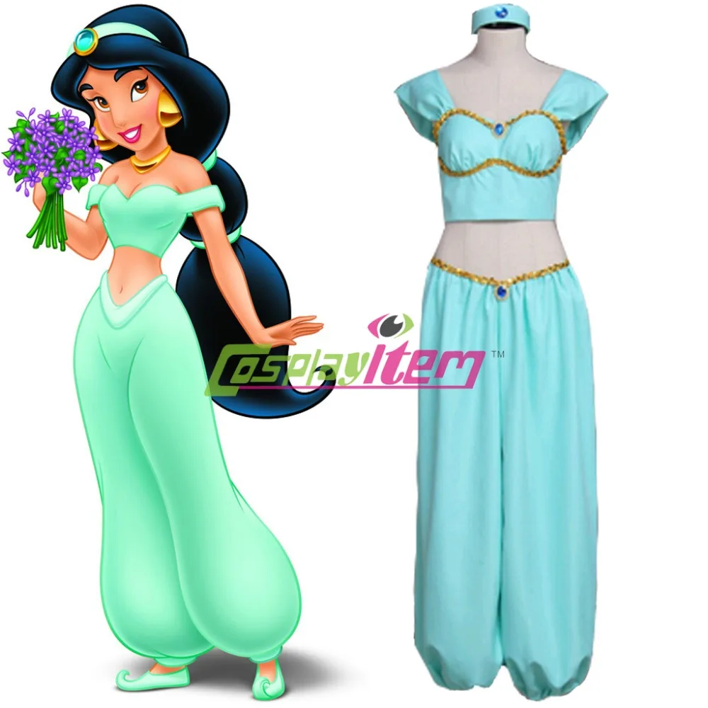 princesa jasmine vestido