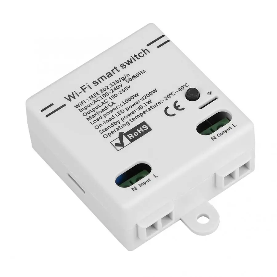 

Smart remote control Smart WiFi Switch Controller 1000W Precise & Smooth WiFi Control Wireless WiFi Switch