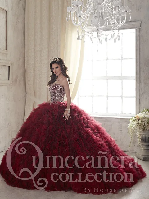 15 burgundy dresses
