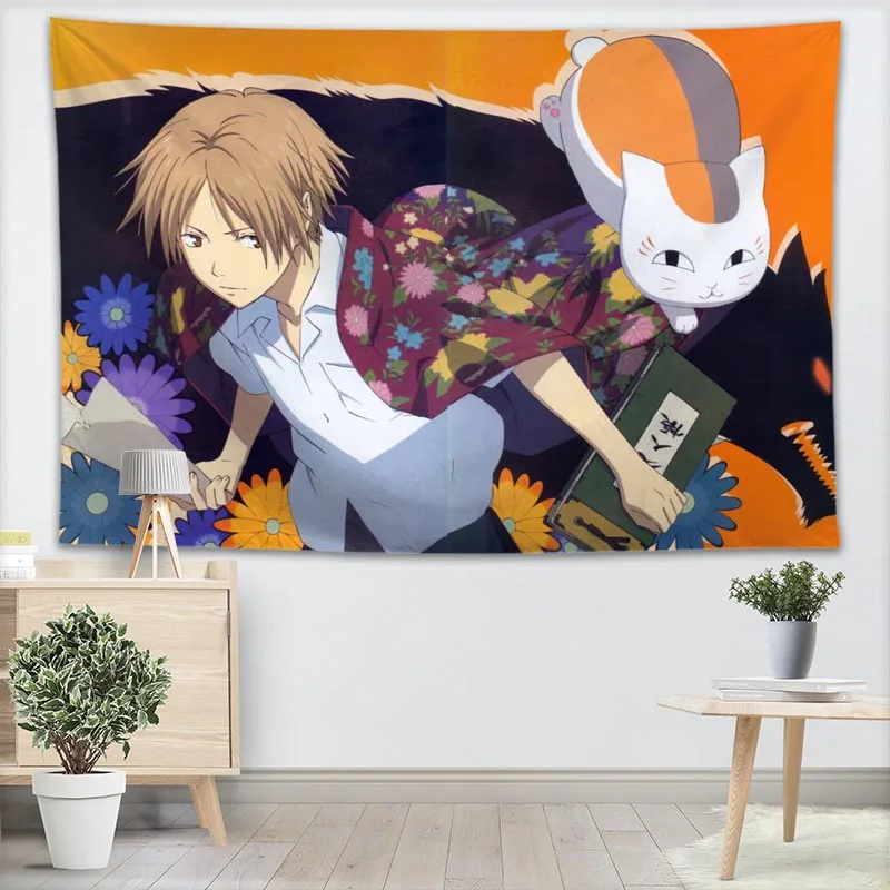 Гобелен Natsume Yuujinchou аниме гобелен настенный гобелен лес гобелен покрывало йога коврик одеяло кровать скатерти