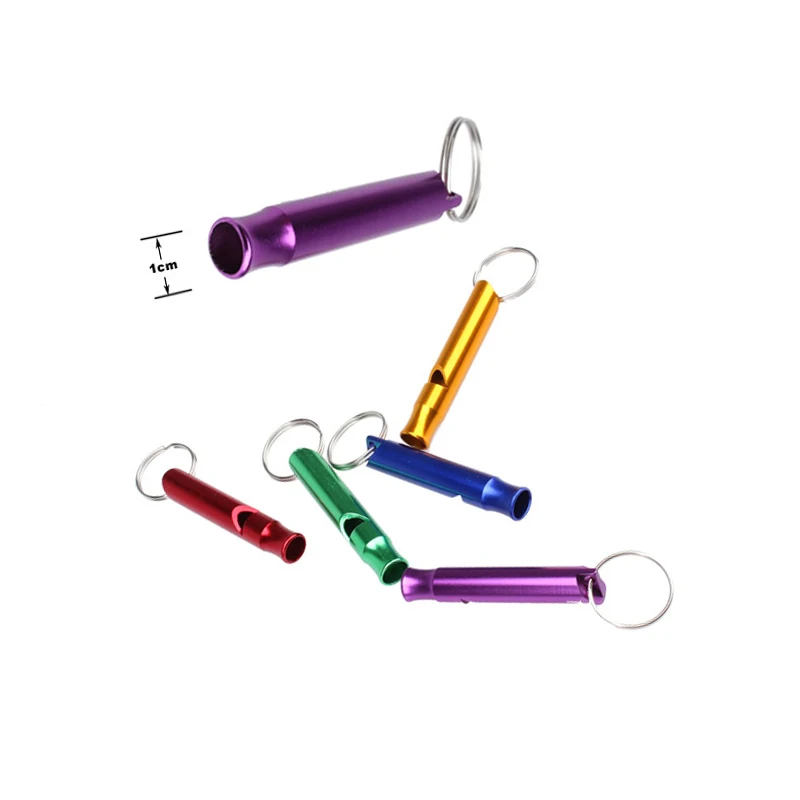 

Metal Whistle Pendant Keychain Keyring Outdoor Camping Survival Whistles WHShopping