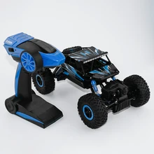 2.4GHz RC Car 4WD Rock Crawlers Rally climbing Car 1:18 Double Motors Bigfoot Car Remote Control Model Off-Road Vehicle Toy