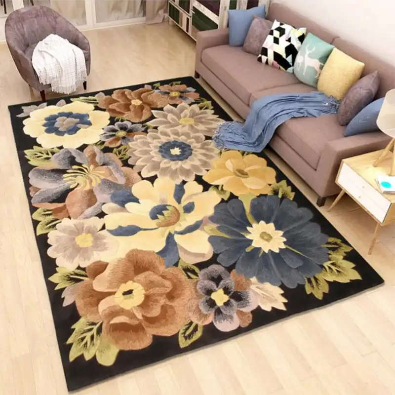 100 Wool European Modern Carpets For Living Room Customize Large Bedroom Area Rugs Alfombras Coffee Table Sofa Floor Rug Mat Carpet Aliexpress