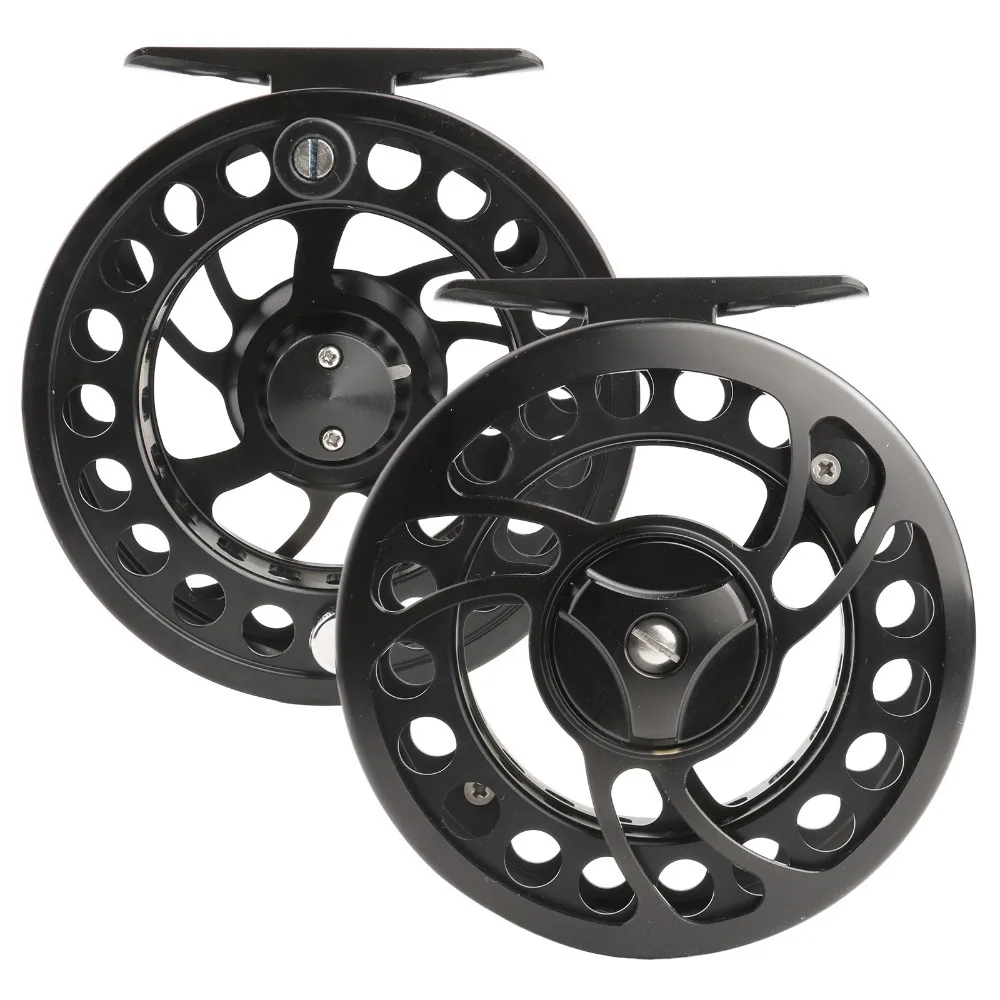 

Maximumcatch ML 5/7 Fly Fishing Reel 5/7WT CNC Machina Cut Large Arbor Aluminum Fly Reel