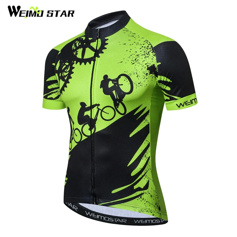 Camiseta de Ciclismo Weimostar 2018 para hombre, de verano, deportiva, deportiva, de Ciclismo, camiseta transpirable, Ropa de bicicleta MTB, Ropa Maillot, Ciclismo