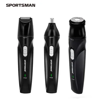 

Electric Nose Ear Hair Trimmer Men's USB Android Rechargeable Mini Hair Shaver Sideburns Cutter Set Professional Hair Clipper