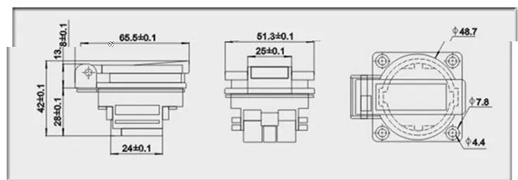 Schuko CEE7 водонепроницаемый IP54 промышленный AC Электрический разъем питания, Rewireable розетка удлинитель Разъем