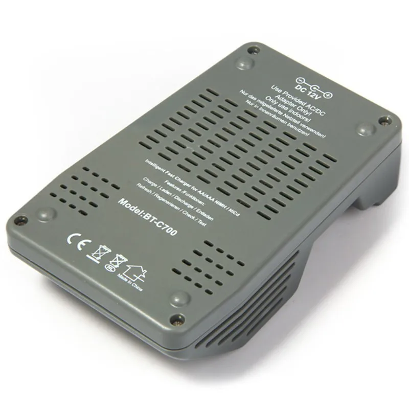 Опус BT C700 NiCd NiMh ЖК дисплей интеллектуальный цифровой AAA 14500 зарадное устройство