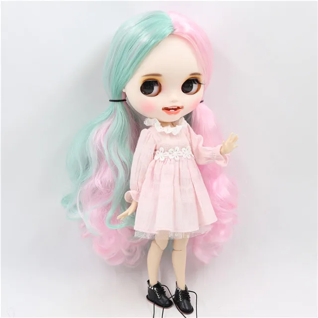 ICY factory шарнирная кукла blyth toy индивидуальные лицо с зубами белая кожа сустава тела пользовательские куклы 30 см - Цвет: doll clothes shoes