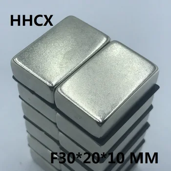 

10pcs/lot magnet 30x20x10 N35 Strong mm Square NdFeB Rare Earth Magnet 30*20*10 Neodymium Magnets